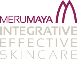Logo design for Merumaya Integrative Effective Skincare – designed by Paul Cartwright Branding.